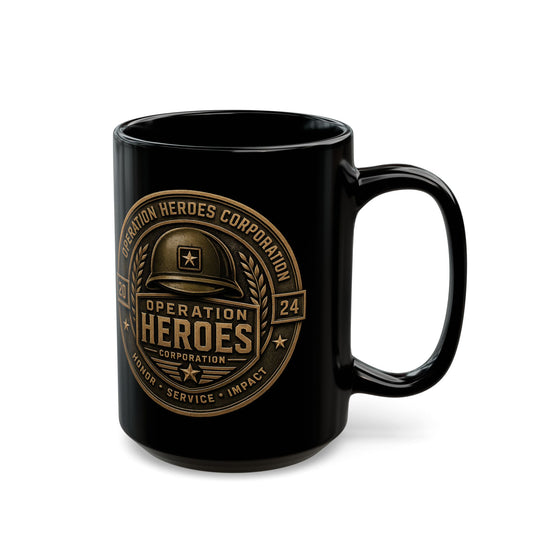 OHC Black Coffee Mug – 11oz/15oz