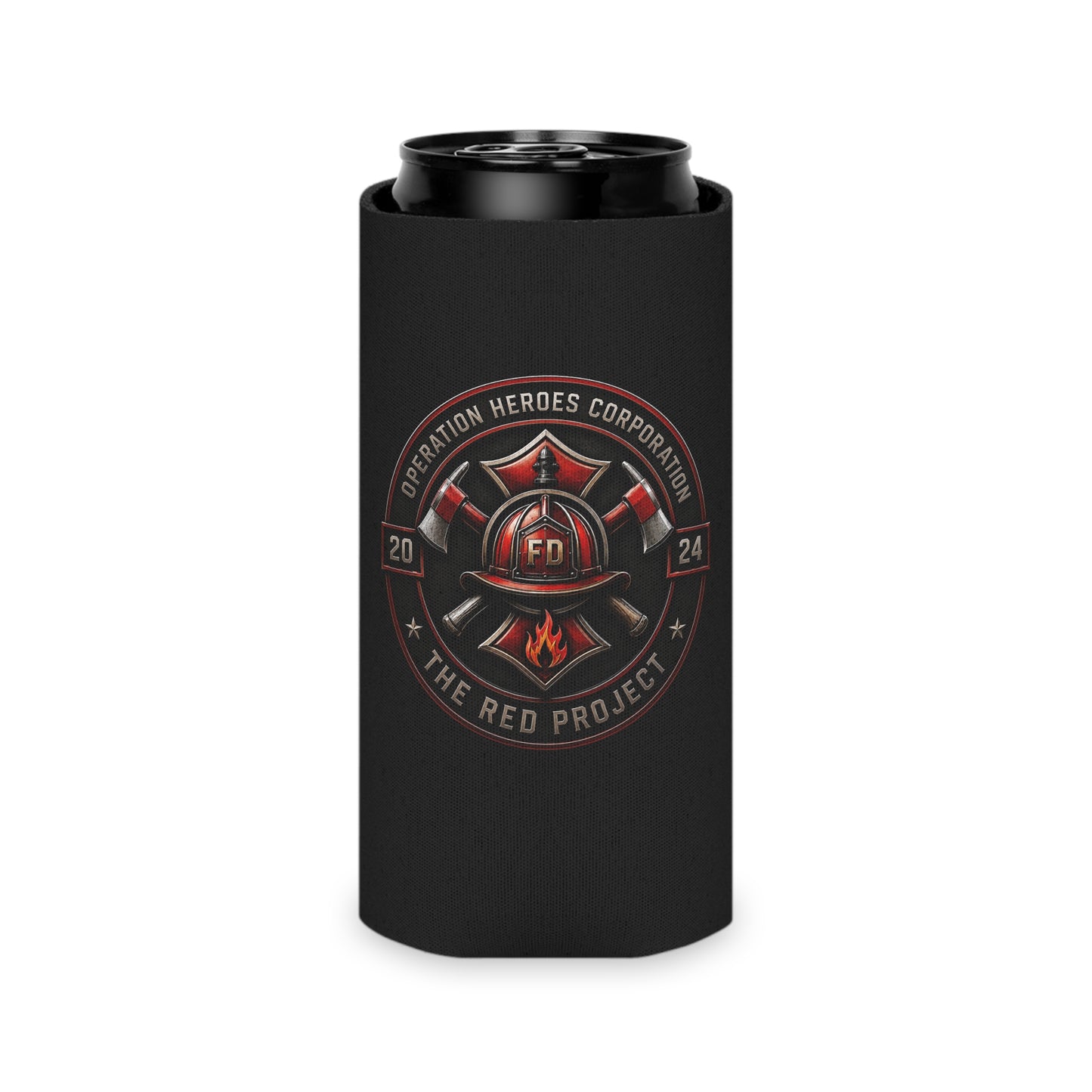 "The Red Project" Insulated Can Koozie