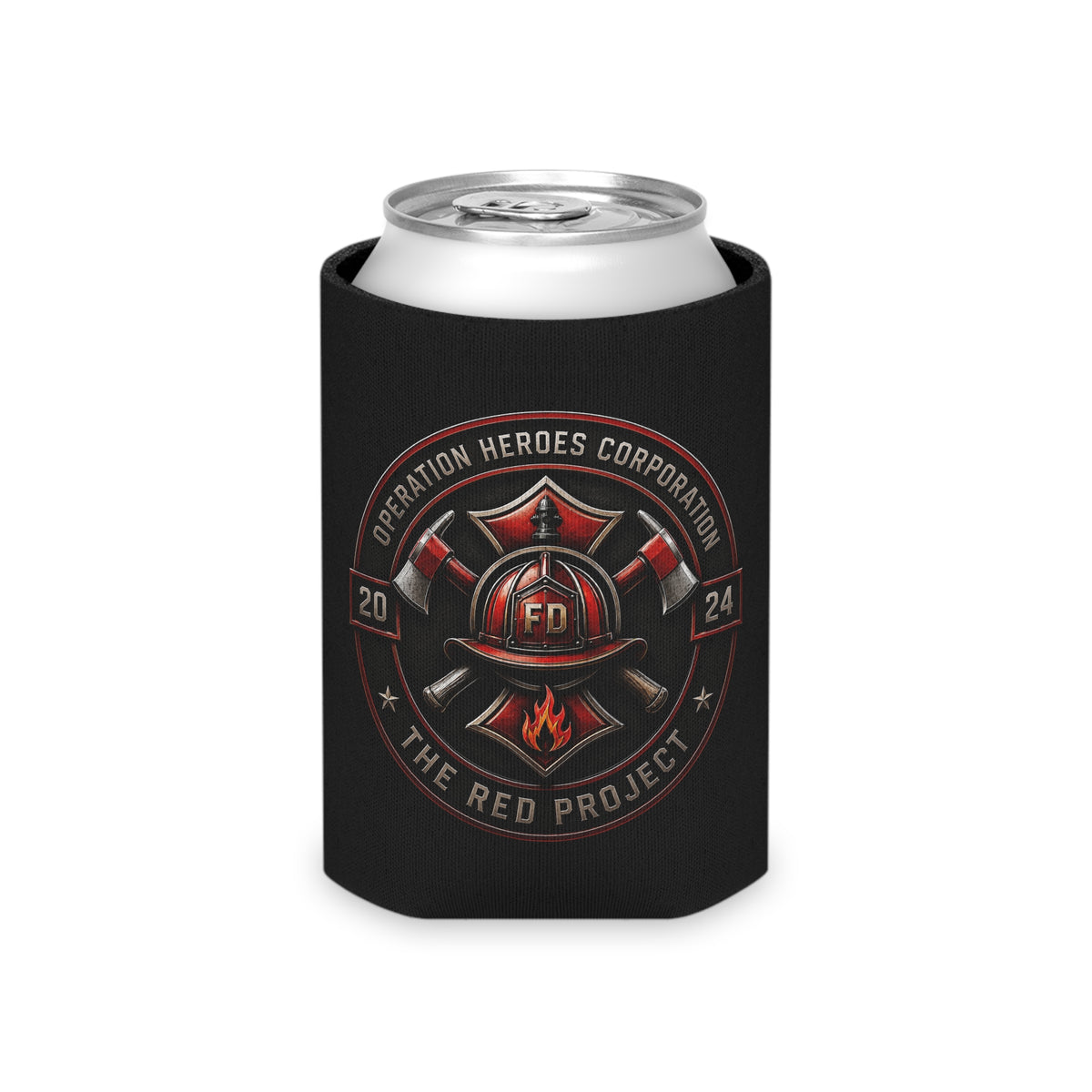 "The Red Project" Insulated Can Koozie