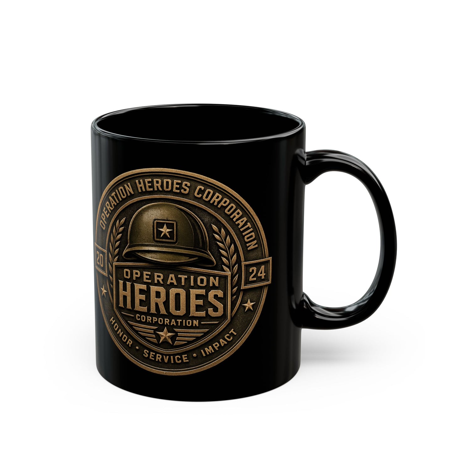 OHC Black Coffee Mug – 11oz/15oz