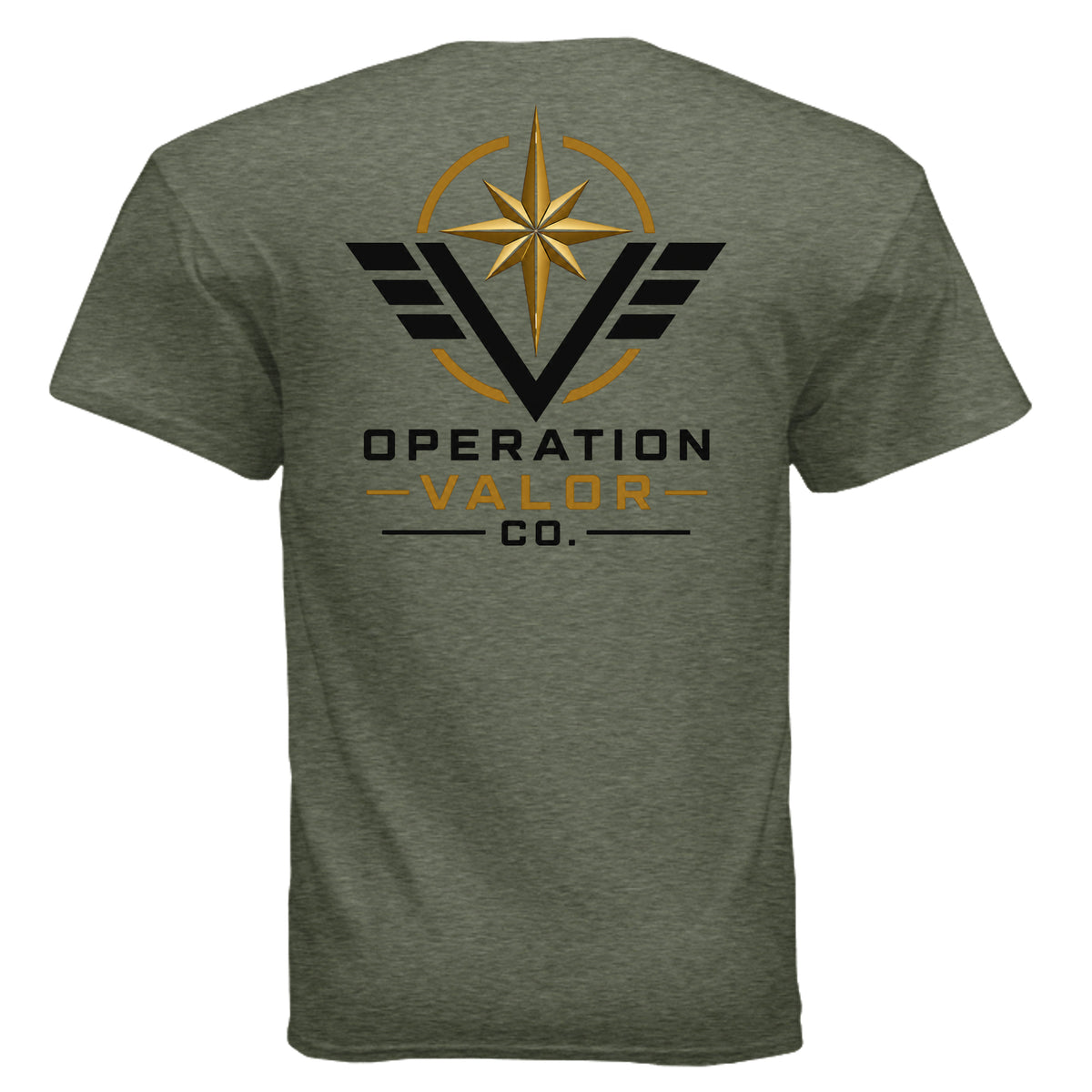 HEATHER MILITARY GREEN - G500 - BACK
