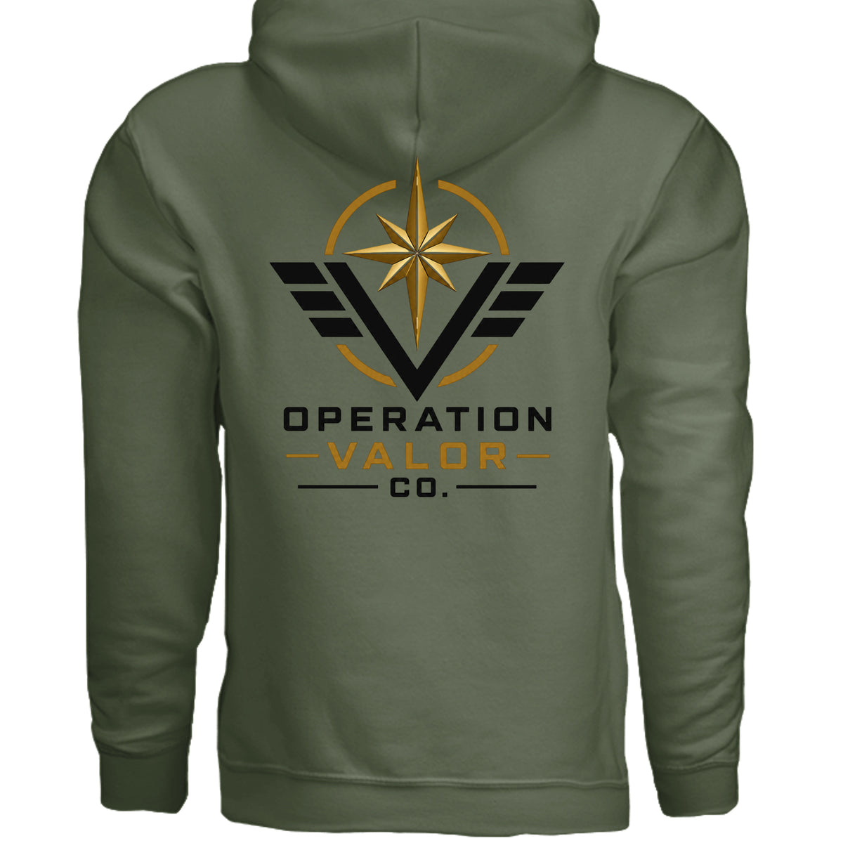MILITARY GREEN - G185 - BACK