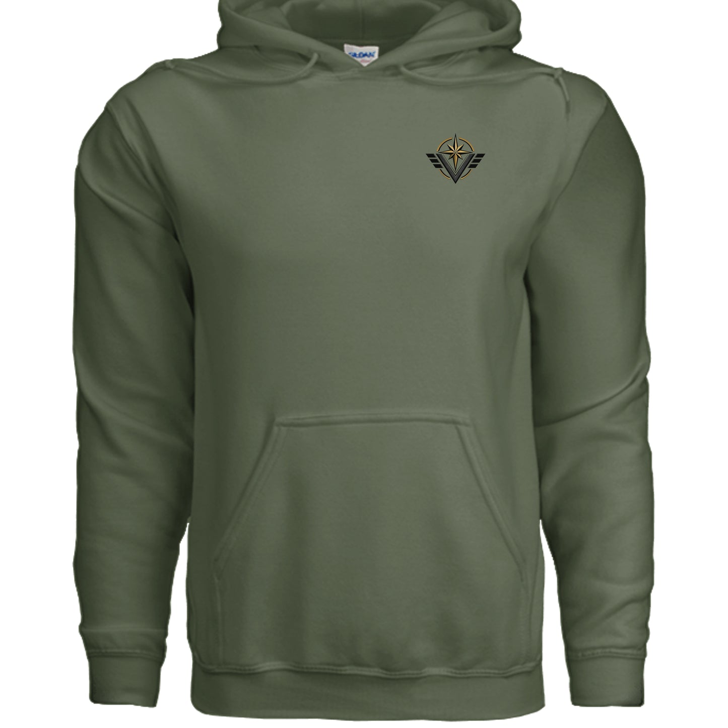 MILITARY GREEN - G185 - FRONT