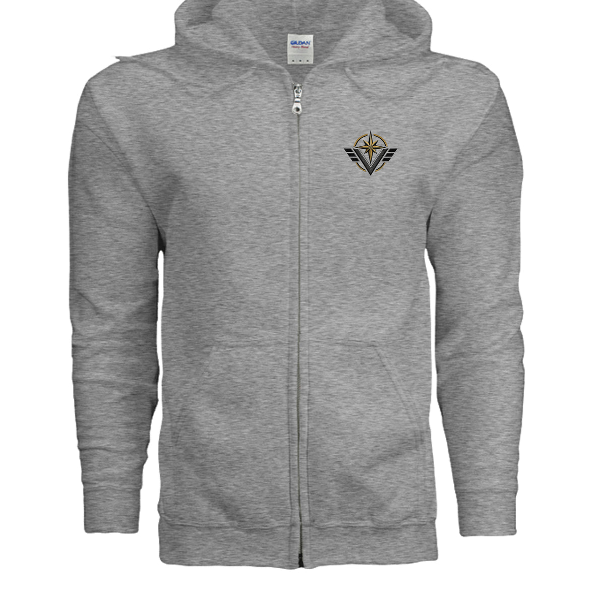 GRAPHITE HEATHER - G186 - FRONT