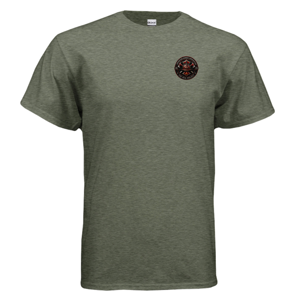HEATHER MILITARY GREEN - G500 - FRONT
