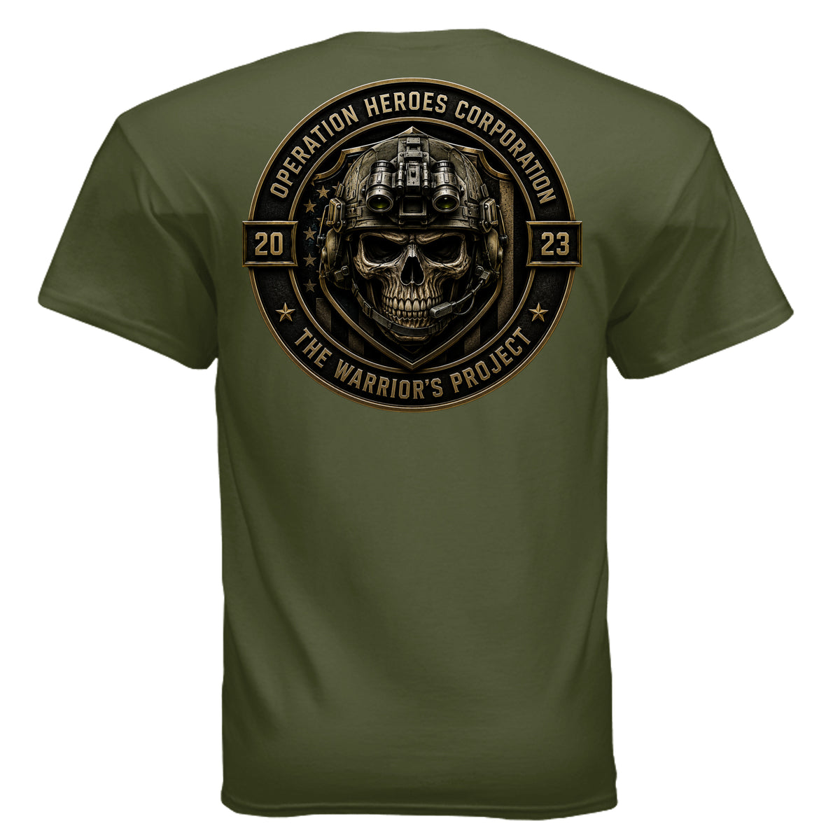 MILITARY GREEN - G500 - BACK