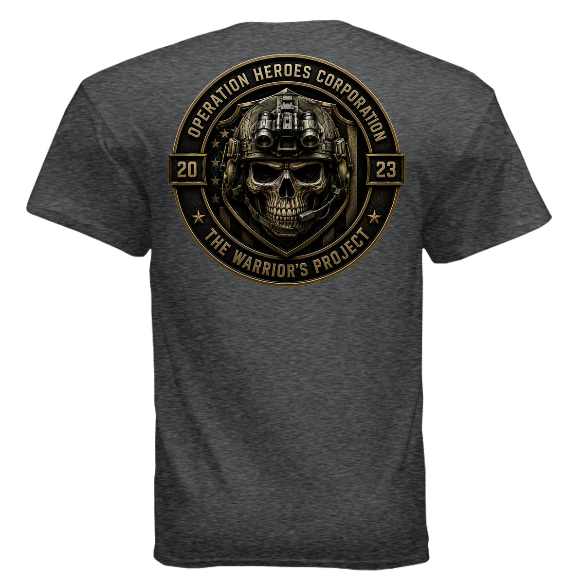 DARK HEATHER - G500 - BACK