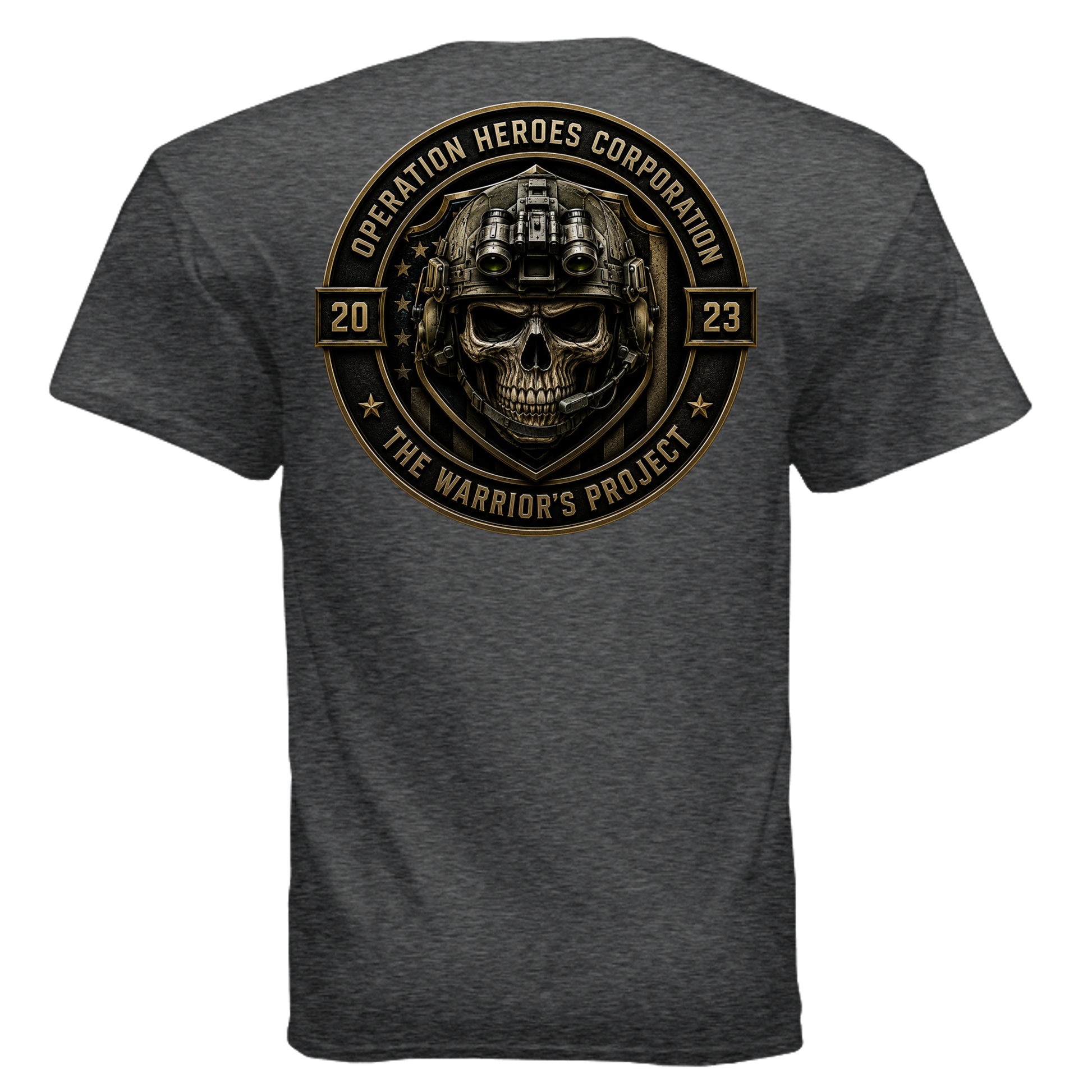 DARK HEATHER - G500 - BACK